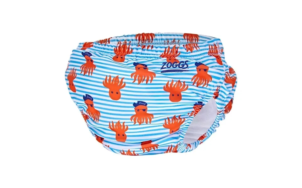 Zoggs Adjustable Reuseable Swim Nappy 3-24 Months - Blue