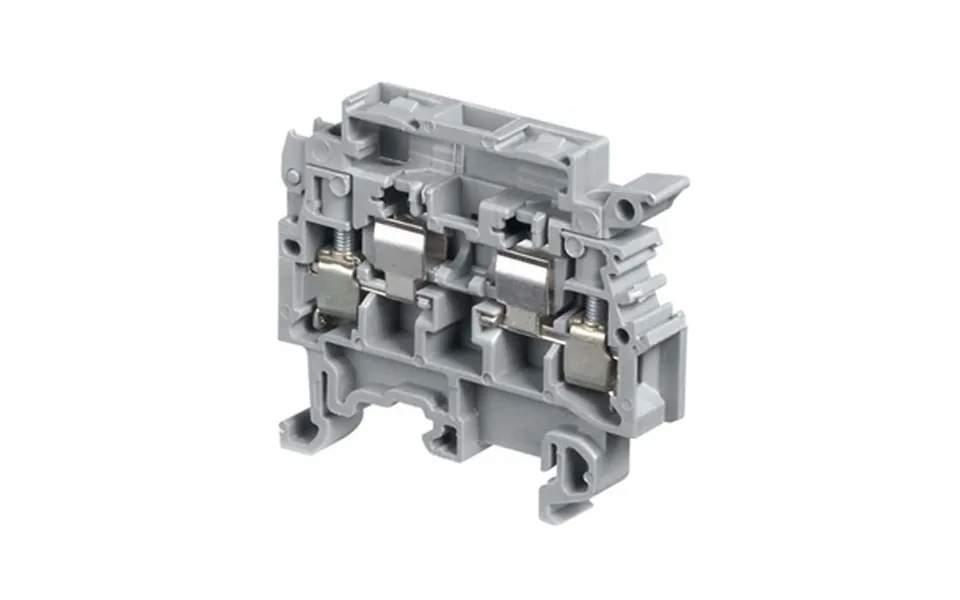 Abb Entrelec Din Rail Terminal 4mm Fuse Holder Grey