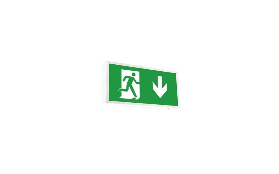 Ansell Guardsman Legend Arrow Down Exit Sign