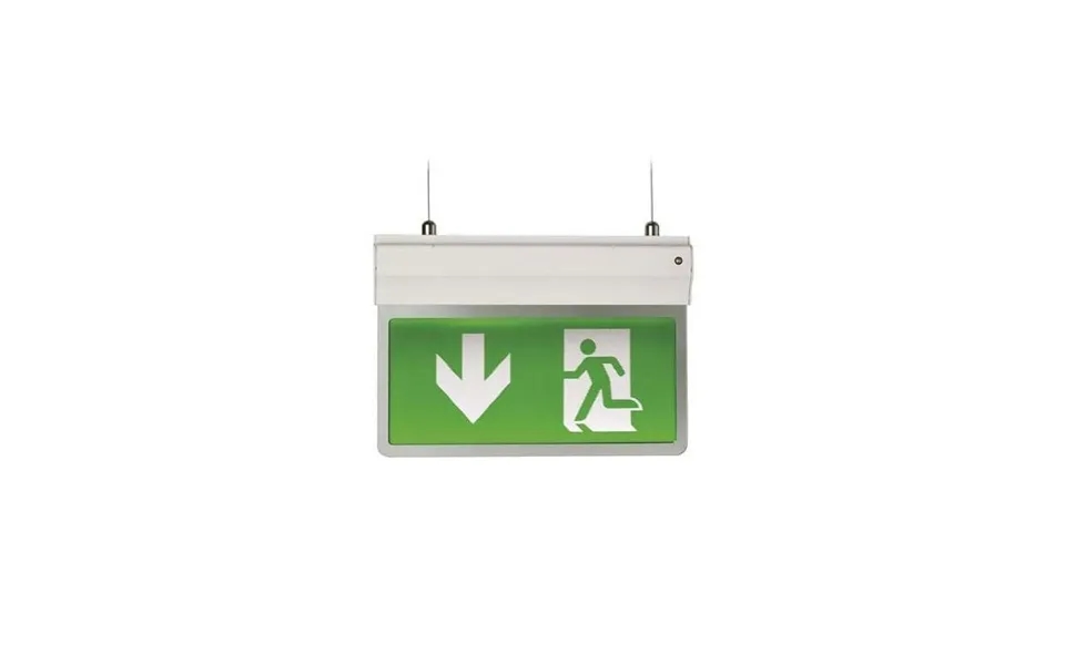 Ansell Lighting Ae3led 3m W Exit Sign White Colour