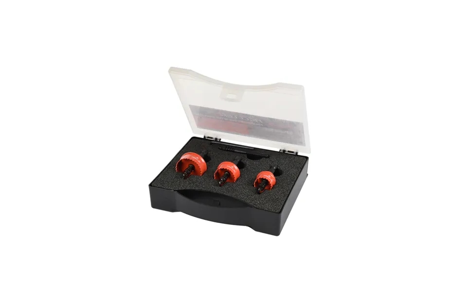 Armeg Acceler8% Sheet Steel 3 Piece Holesaw Set