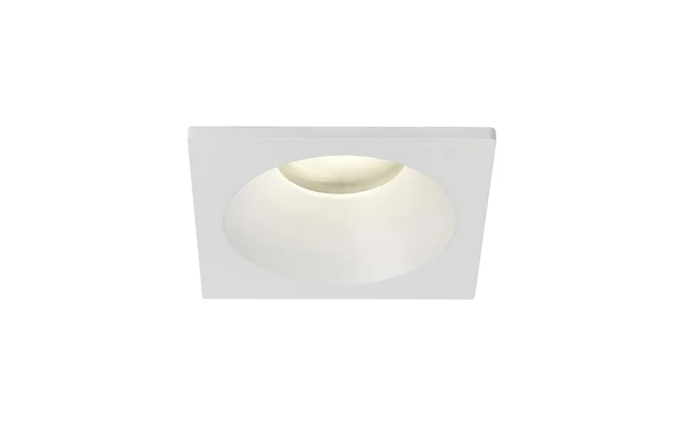 Astro Minima Square Fixed Ip65 Matt White Gu10 Downlight
