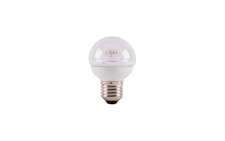 Bell Clear Round Non-dimmable Led Ball Bulb 2.1w E27 2700k