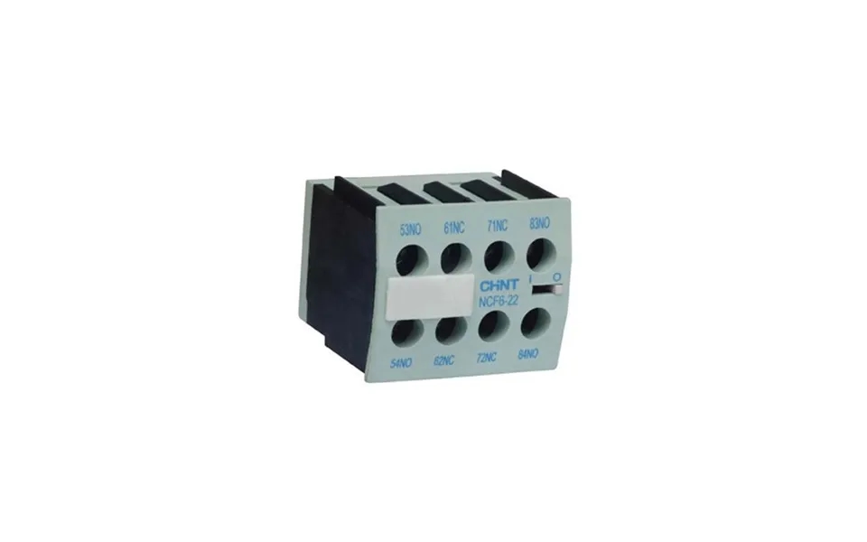 Chint Ncf6-20 Auxiliary Contact For Contactors 2 N O Contact Configuration