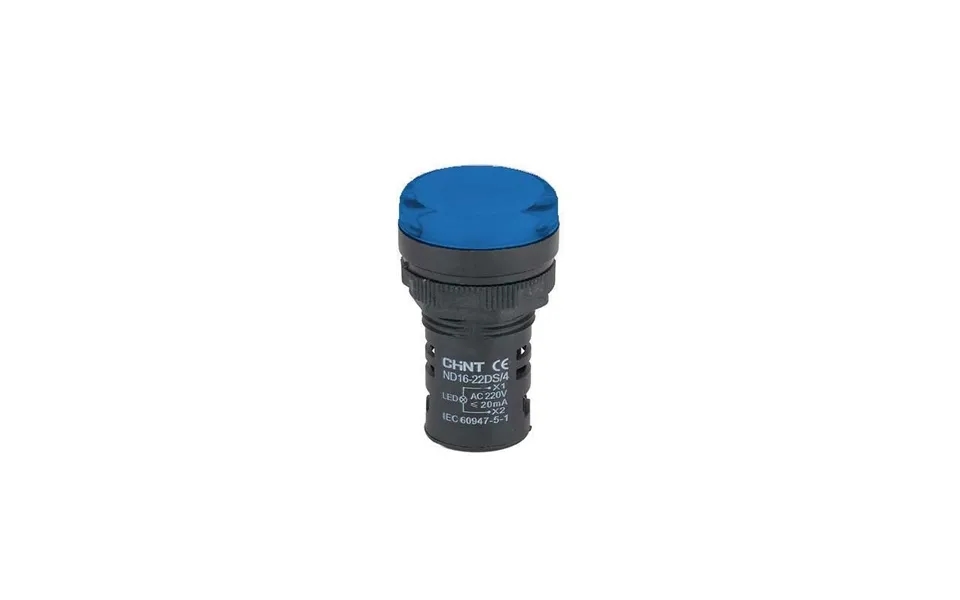 Chint Nd16-blu-240v Led Indicator 230v Ac Volts Blue Colour