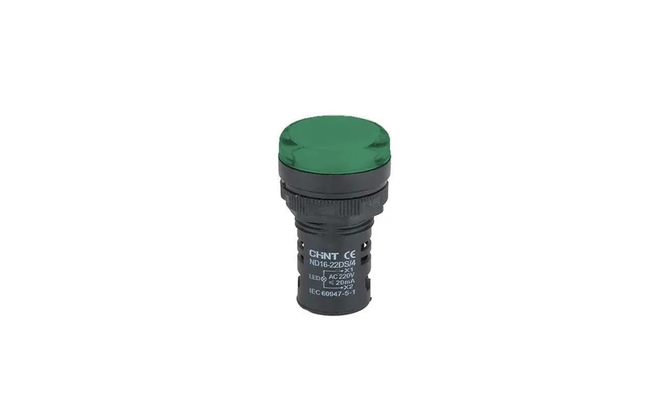 Chint Nd16-grn-240v Led Indicator 230v Ac Volts Green Colour