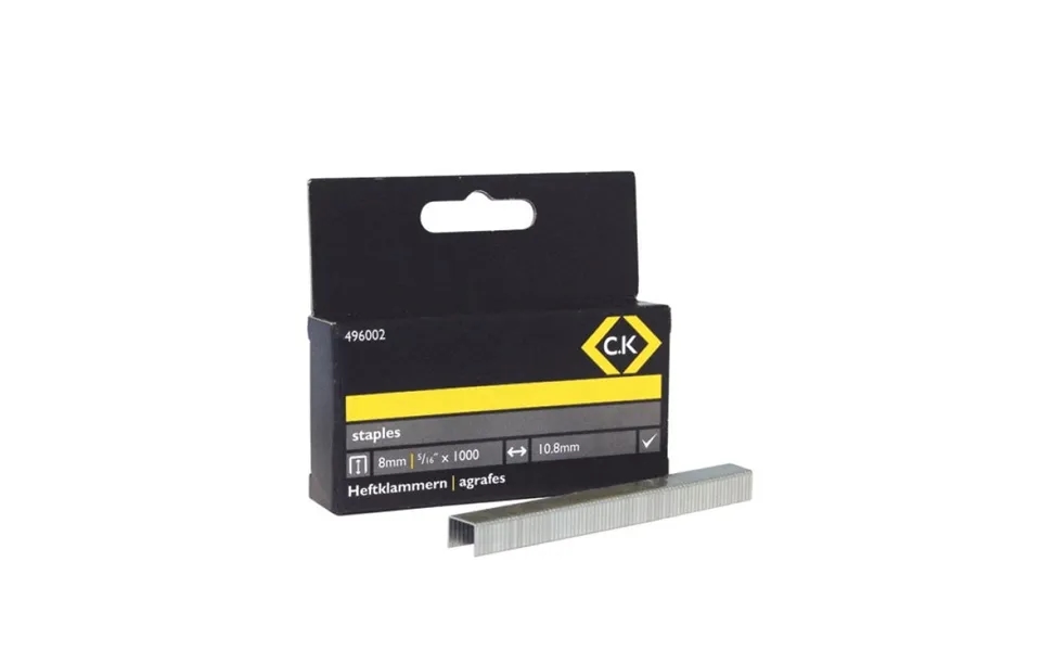 Ck Staples 10.5mm Wide X 10mm Deep Box Of 1000