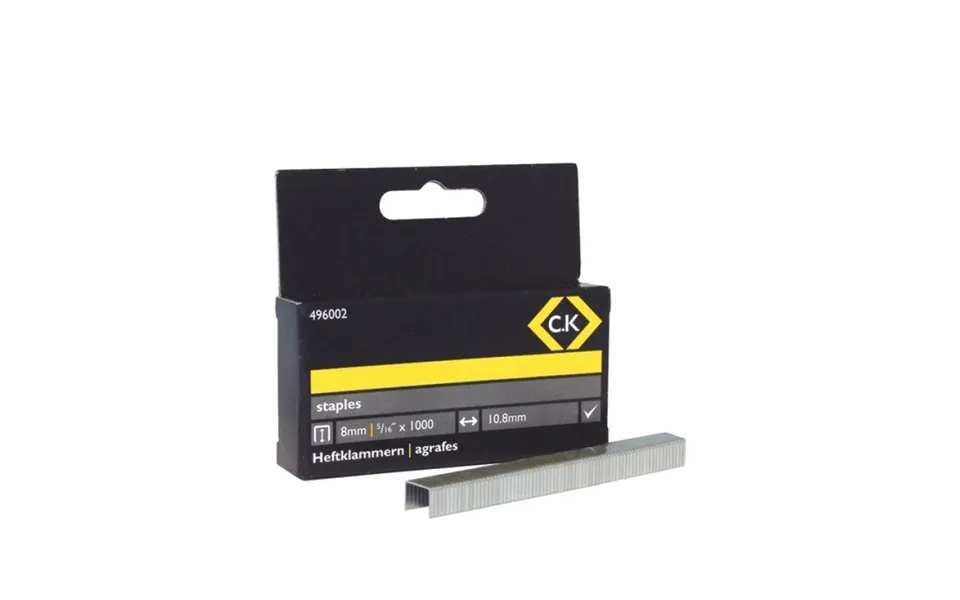 Ck Staples 10.5mm Wide X 12mm Deep Box Of 1000