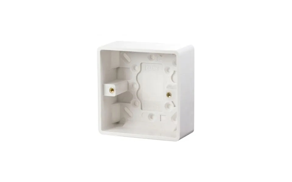 Click 1 Gang 35mm Deep Moulded Pattress Box