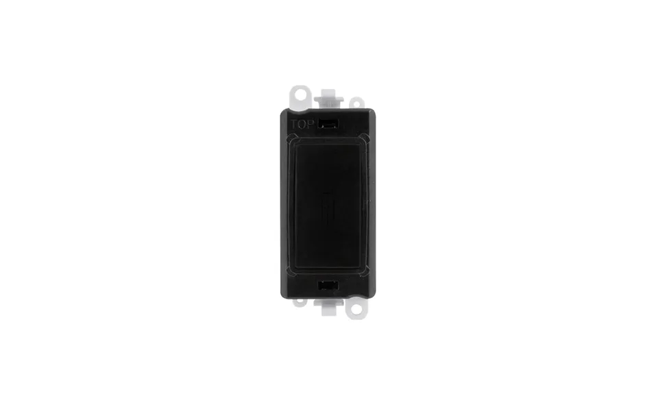 Click 20ax Black 13a Fused Module Insert Black