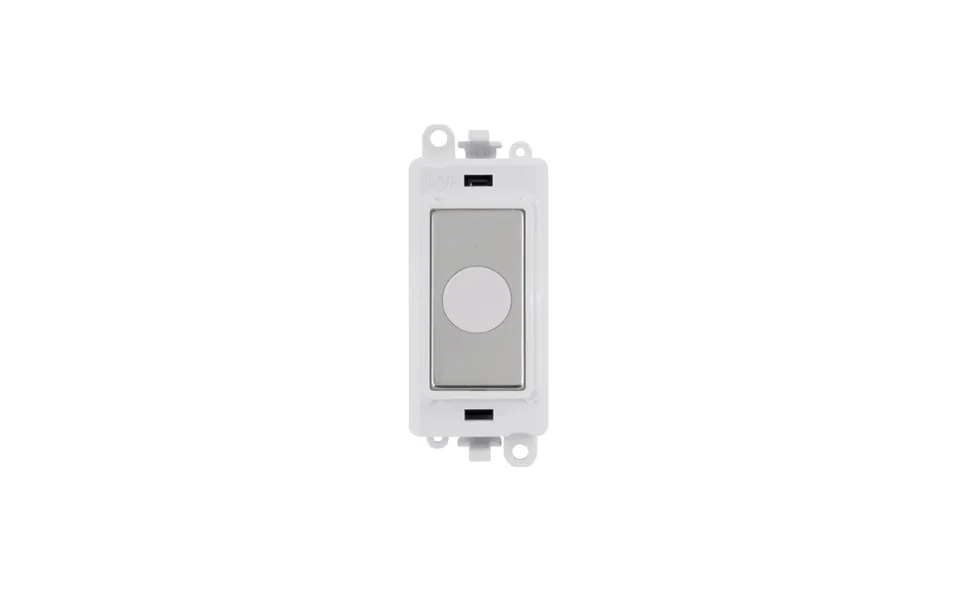 Click 20ax Polished Chrome 20a Flex Outlet Module Insert Polar White