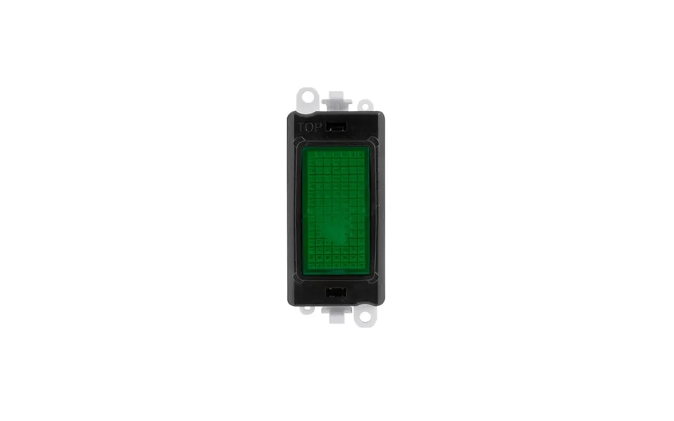 Click Gridpro Green Indicator Module Insert Black
