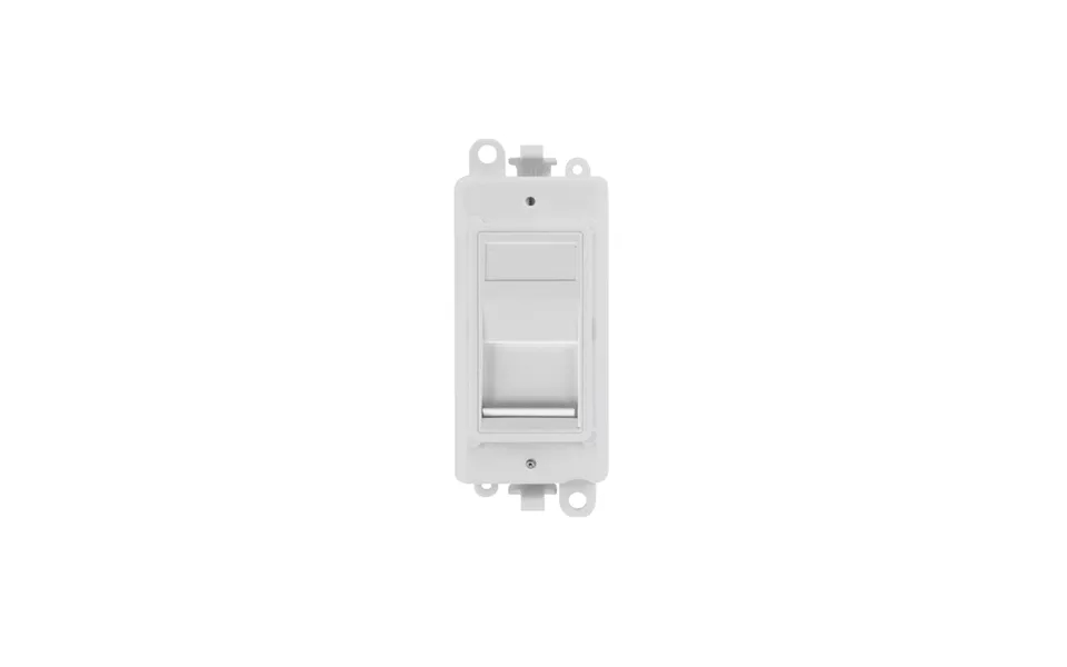Click Gridpro Telephone Secondary Outlet Module Polar White