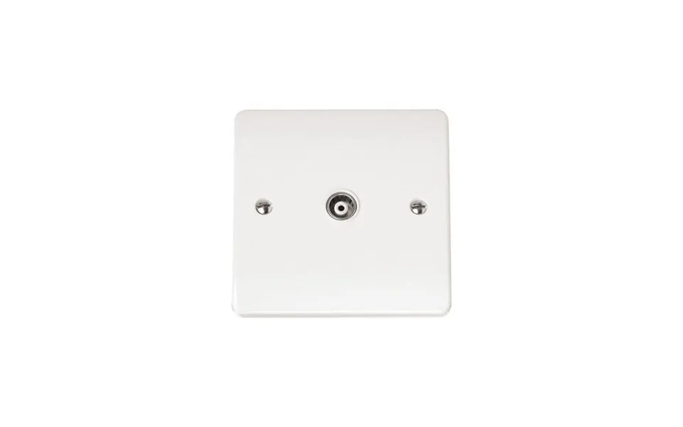 Click Single Isolated Coaxial Plate