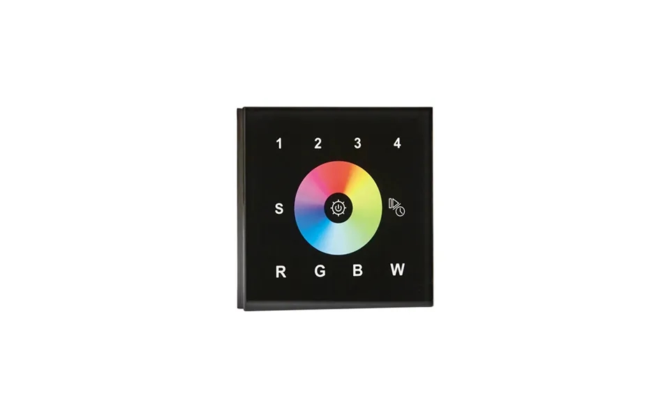 Collingwood Colour Change Rf Smart Wall Control Black