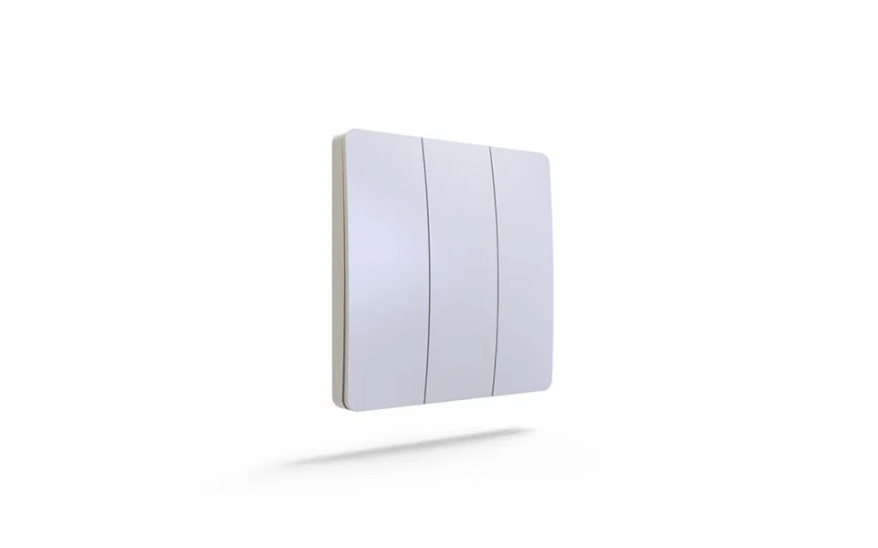 Ener-j Pro Range 3 Gang Wireless Kinetic Switch Dimmable White