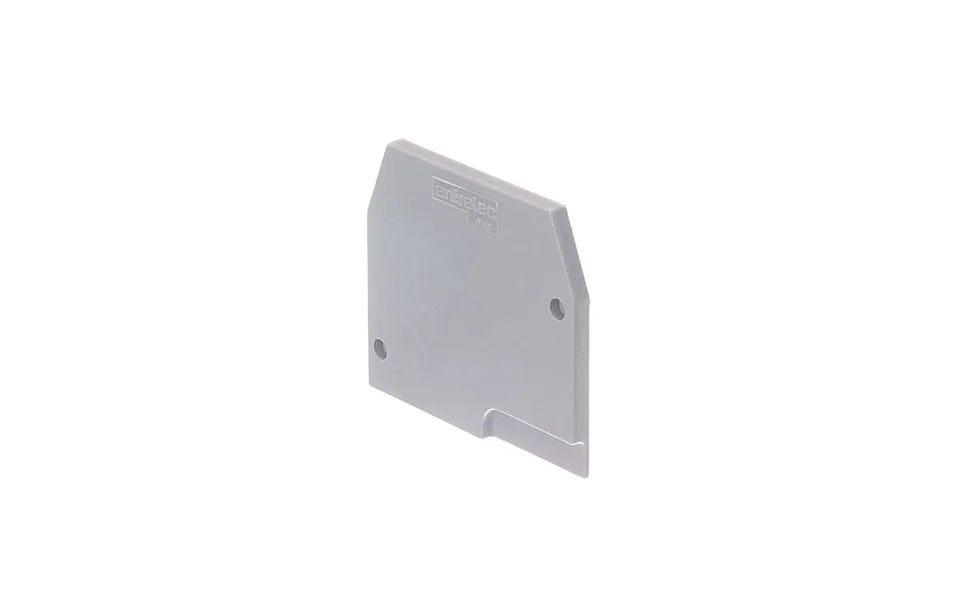 Entrelec Grey End Plate For Fuse Holder Terminal
