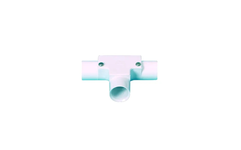 Falcon Trunking 20mm Inspection Tee White Pack Of 20