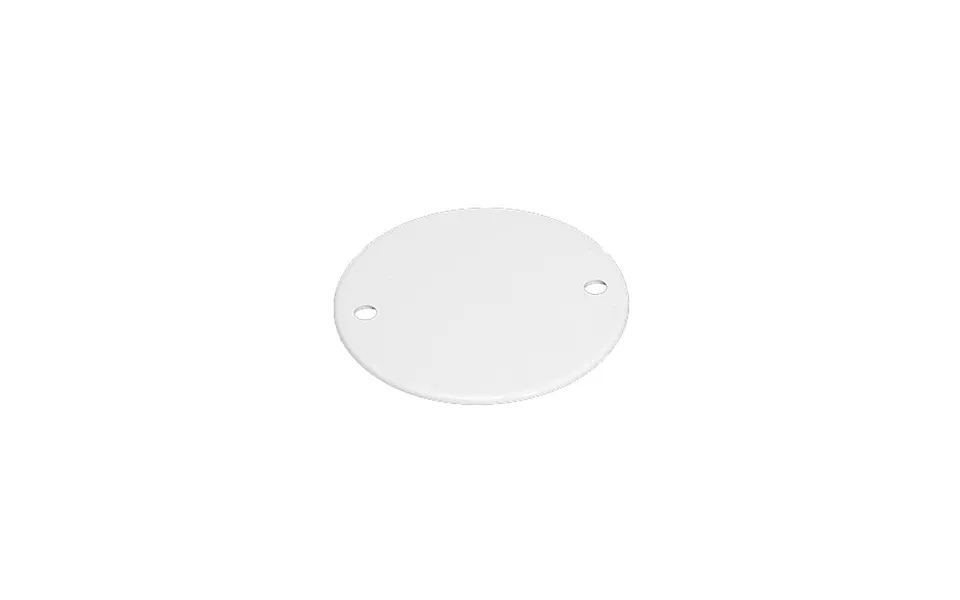 Falcon Trunking Circular Box Lid 65mm White Pack Of 100