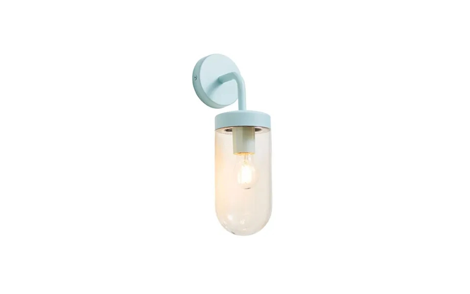 Forum Kew Exterior Wall Lanterns E27 Pale Blue