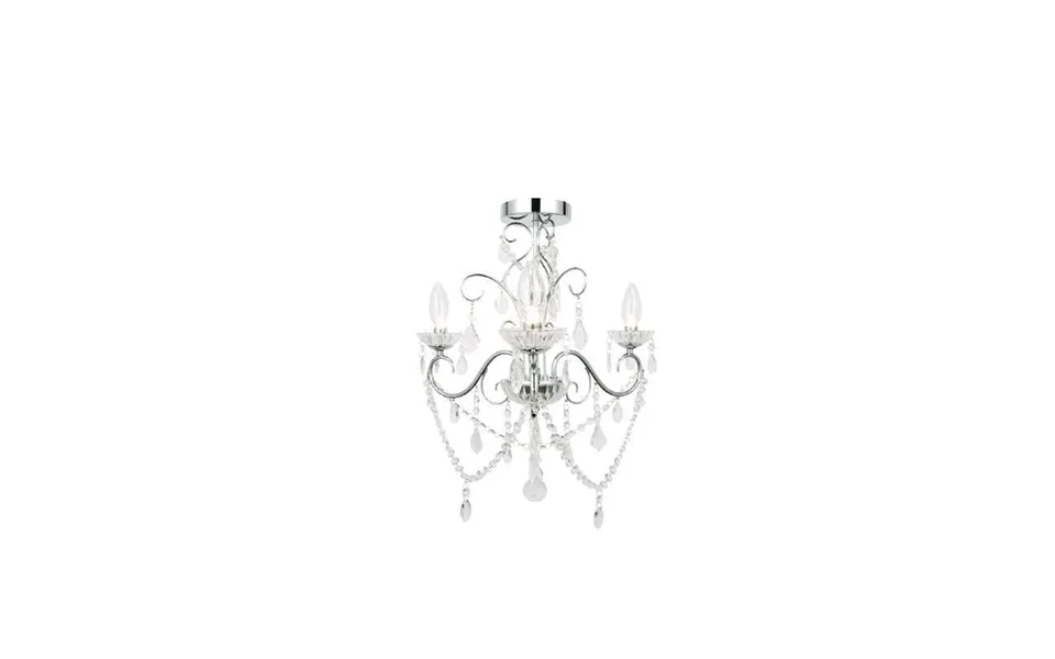 Forum Vela Chandelier 3xg9 Light Chrome