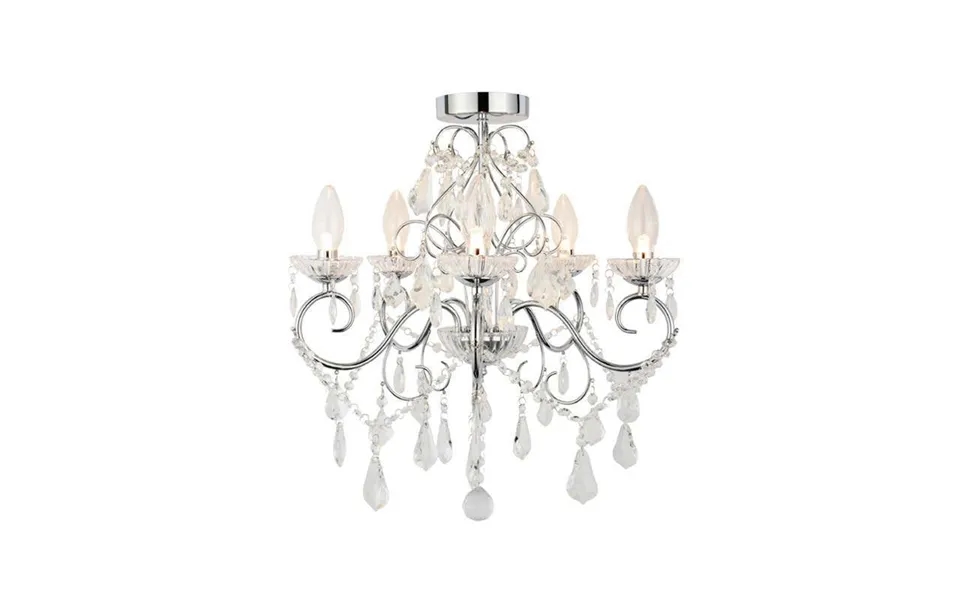 Forum Vela Chandelier 5xg9 Light Chrome