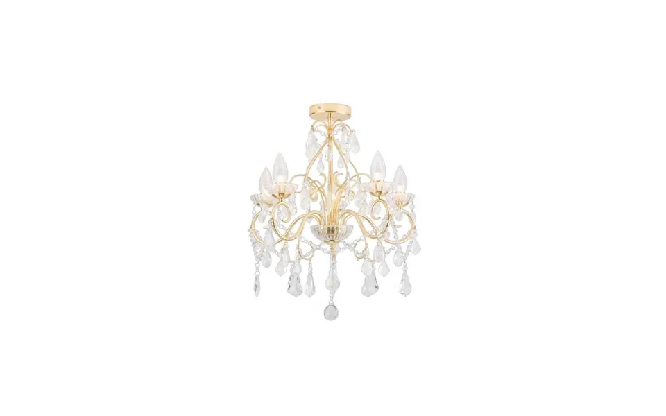 Forum Vela Chandelier 5xg9 Light Satin Brass