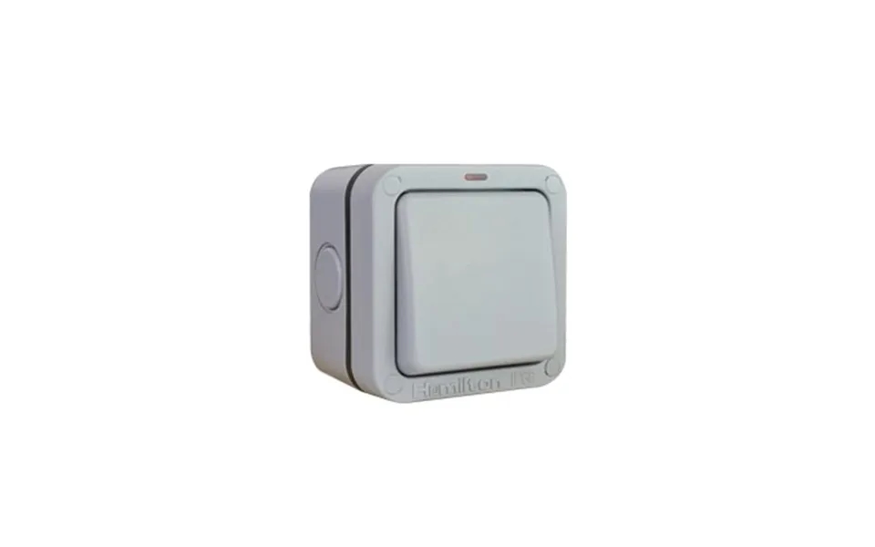 Hamilton Elemento Outdoor Rated 1g Switch Ip66