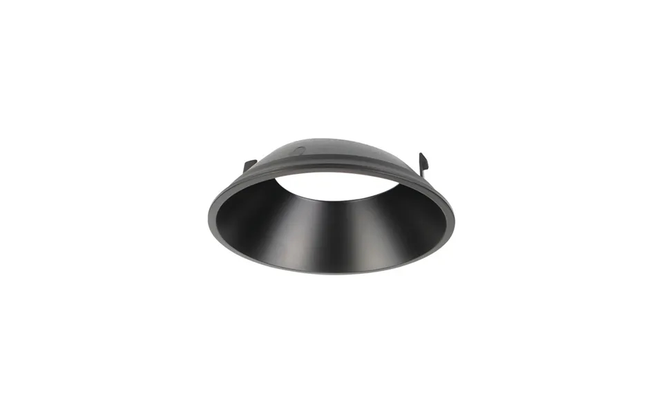 Integral 95mm Matt Black Reflector For Accentpro Downlights
