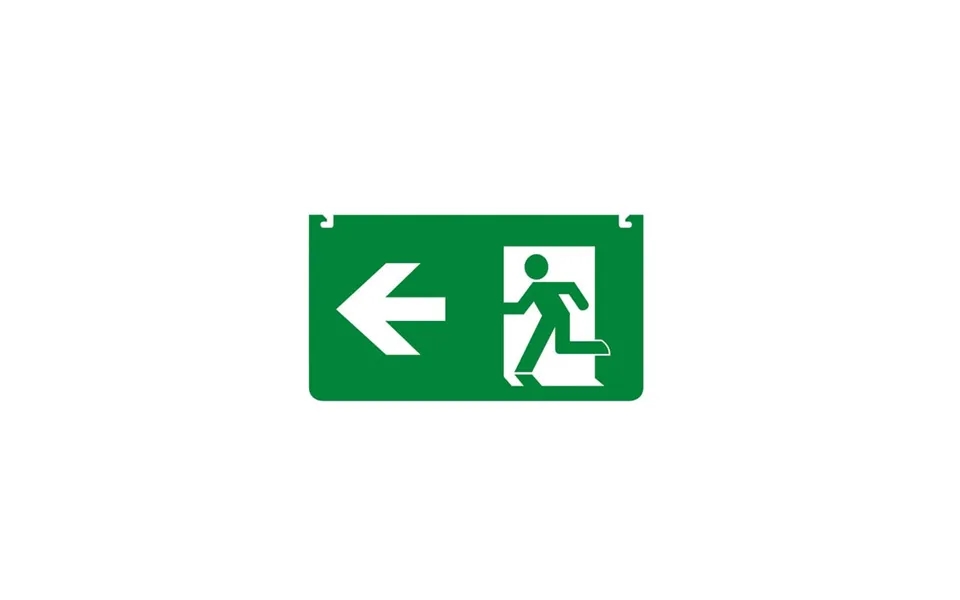 Integral Emergency Acc Legend Double Sided Left Or Right Arrow For Ilemes030