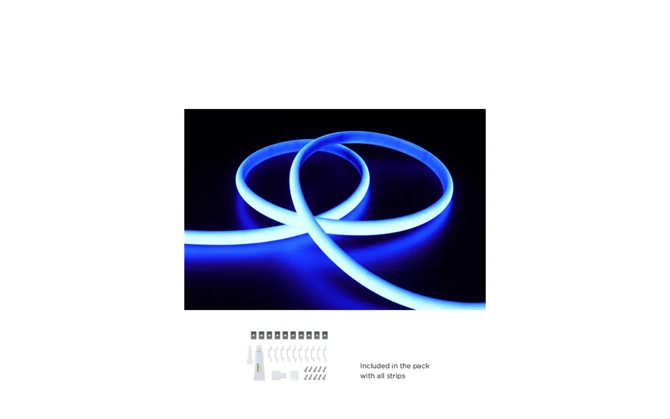 Integral Spotless Neon Flex 5 Metre Led Strip Blue 18w Per Metre