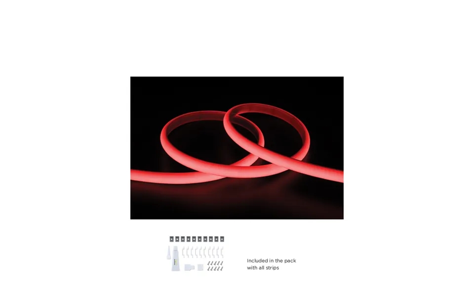 Integral Spotless Neon Flex 5 Metre Led Strip Red 18w Per Metre
