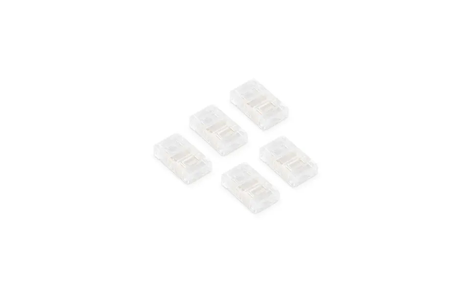 Jcc Cob Led Strip 2-pin Connector Strip To Strip Pack Of 5