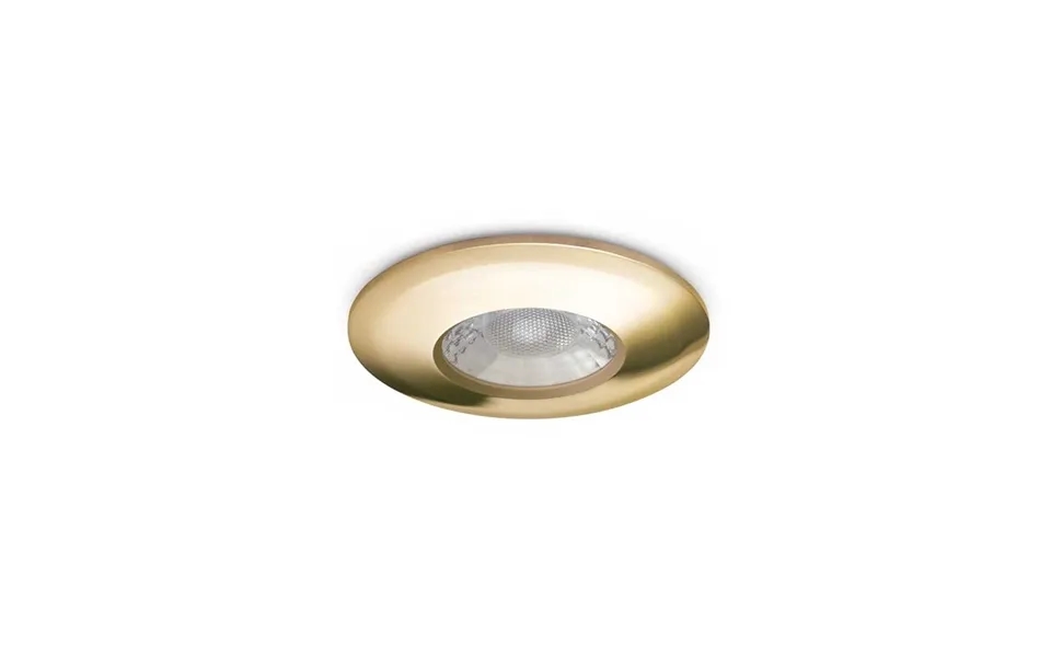 Jcc V50 Fire-rated Led Downlight 7w 650lm Ip65 Brushed Bronze
