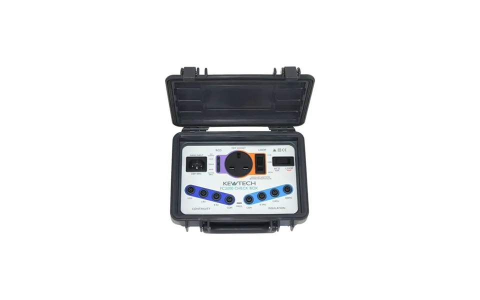 Kewtech Calibrtion Full Check Box