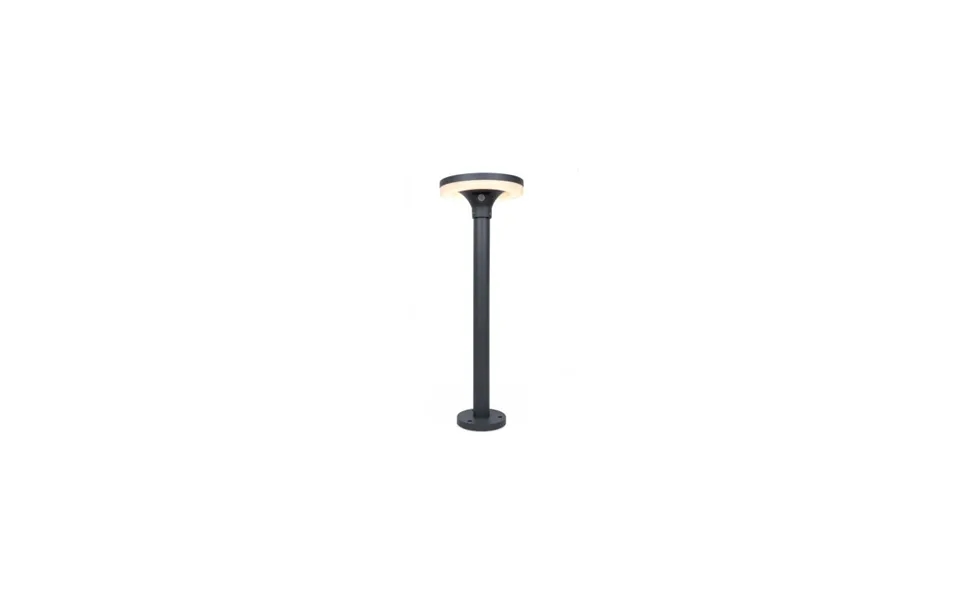 Kosnic Tarkine Solar Aluminium Diecast Tall Bollard 4000k Black