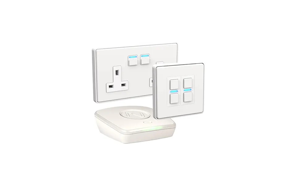 Lightwave 2g Smart Lighting And Power Starter Kit White