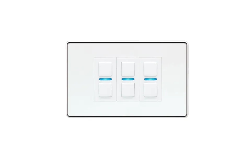 Lightwave Rf Dimmer Switch 3 Gang White
