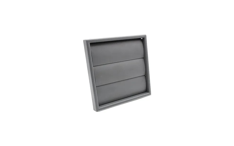 Manrose 100mm 4 Multi Fit Grille Gravity Shutter Dual Fitting Grey