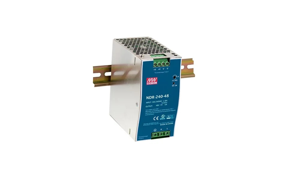 Mean Well Ndr-240-24 Power Supply 240w 24v Dc Volt