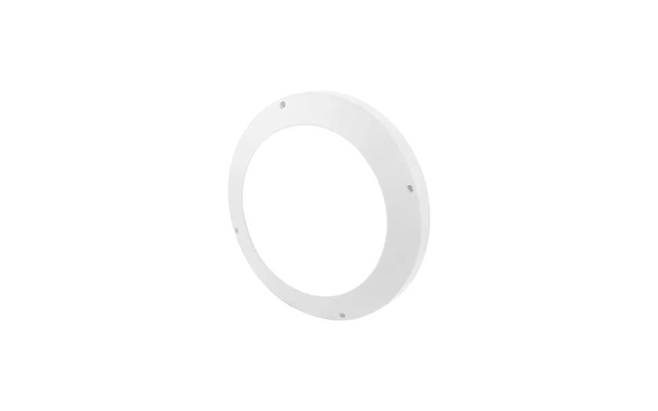 Ovia Metal Housing Circular Bulkhead Ring White