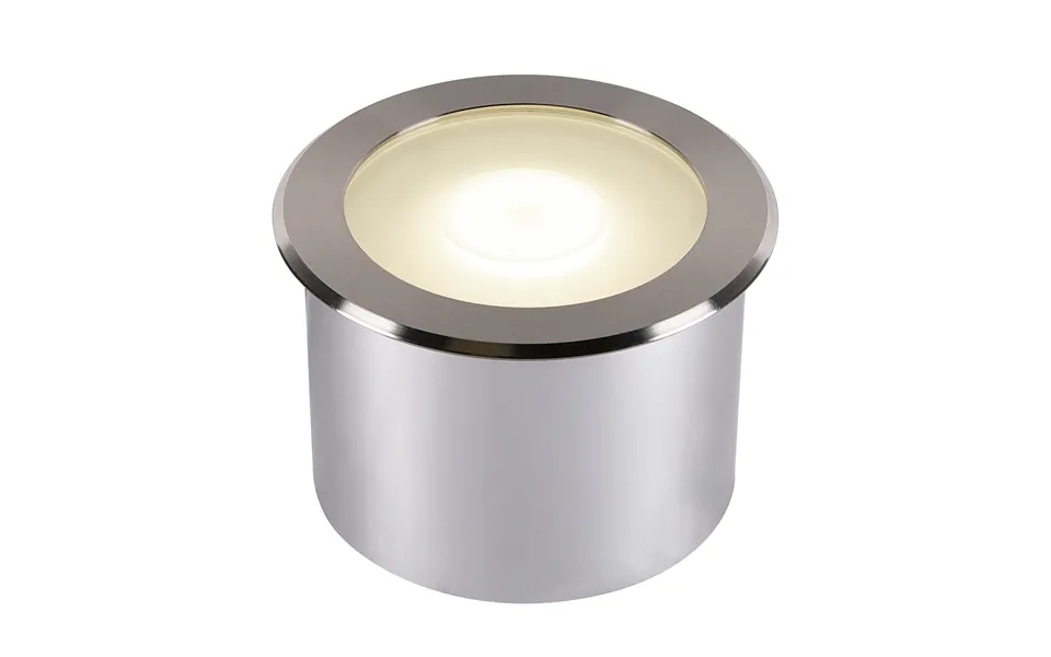 Slv Dasar Flat 120 El Stainless Steel In-ground Light 7w 3000k