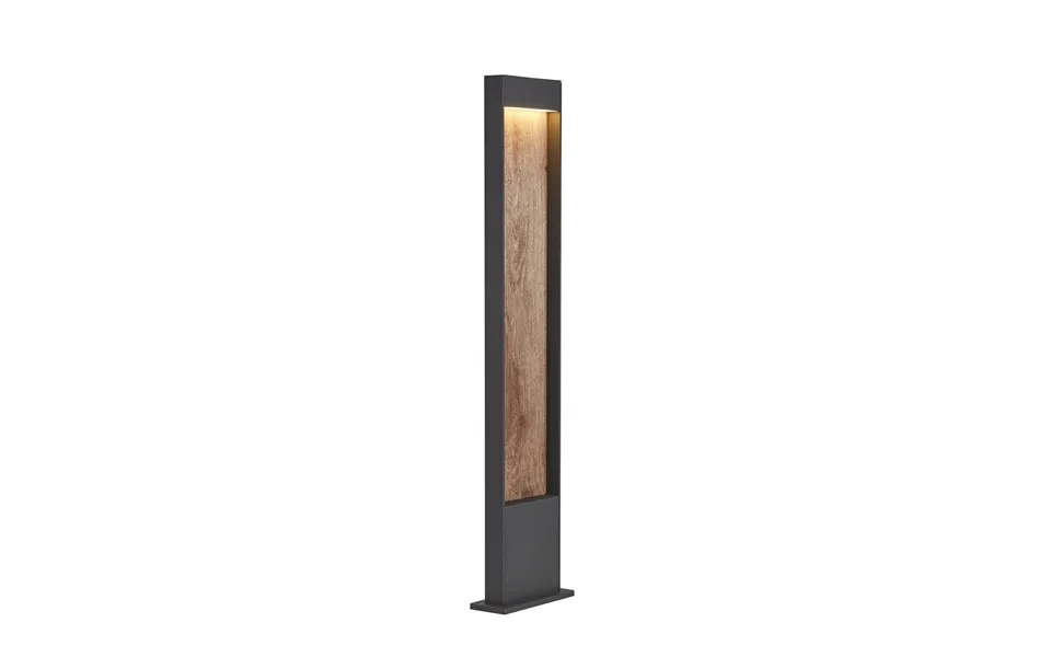 Slv Flatt Pole 100 Outdoor Led Floor Stand 3000k Ip65 Anthracite Brown