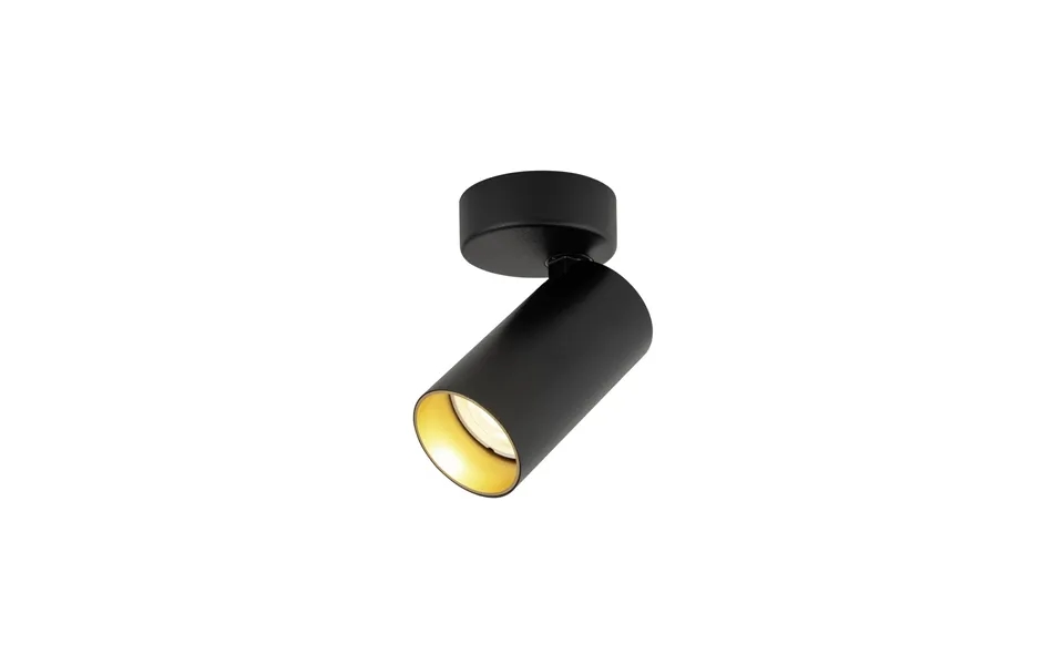 Slv Kami Wall And Ceiling-mounted Light 1x Gu10 Black Gold