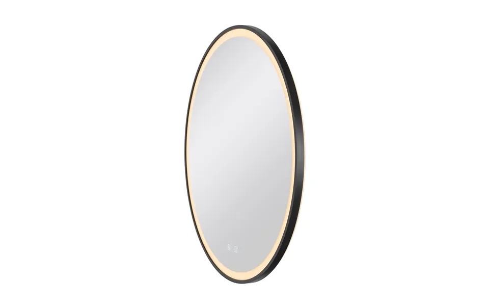 Slv Trukko 80 Mirror 80cm Chrome Black Edge