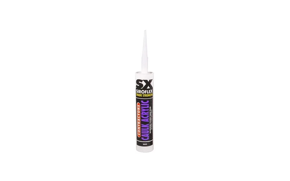 Unicrimp Acrylic Decorators Caulk White 300ml