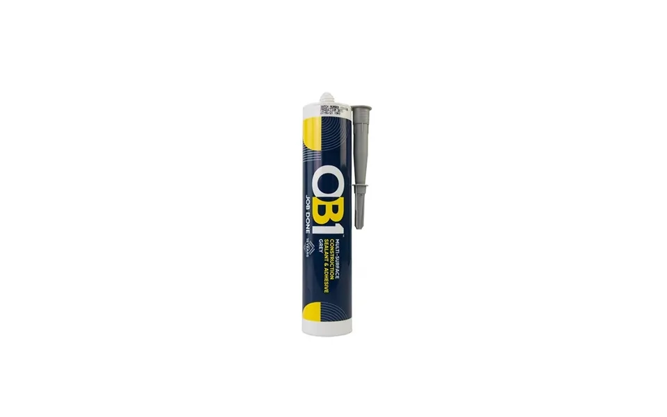Unicrimp Ob1 Multi-surface Construction Sealant & Adhesive Grey 290ml
