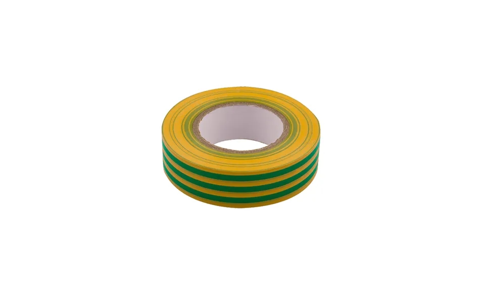 Unicrimp Pvc Insulation Tape Green Yellow 19mm Wide 33 Metres Length