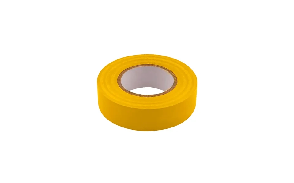 Unicrimp Pvc Insulation Tape Yellow 19mm Wide 33 Metres Length