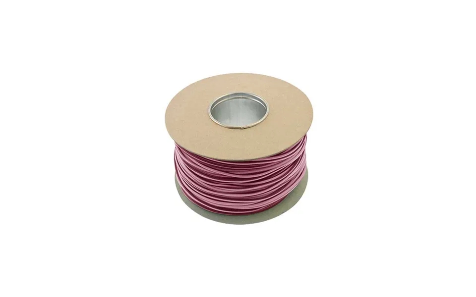Unicrimp Pvc Sleeving 4mm Pink Per 100m